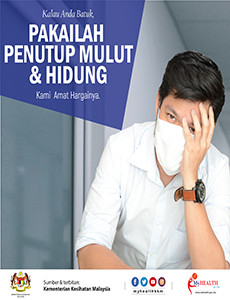 Batuk - Pakailah Penutup Mulut dan Hidung